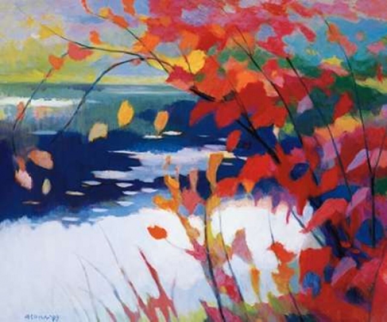 Afternoon Calm Poster Print by Tadashi Asoma - Item # VARPDXA353D